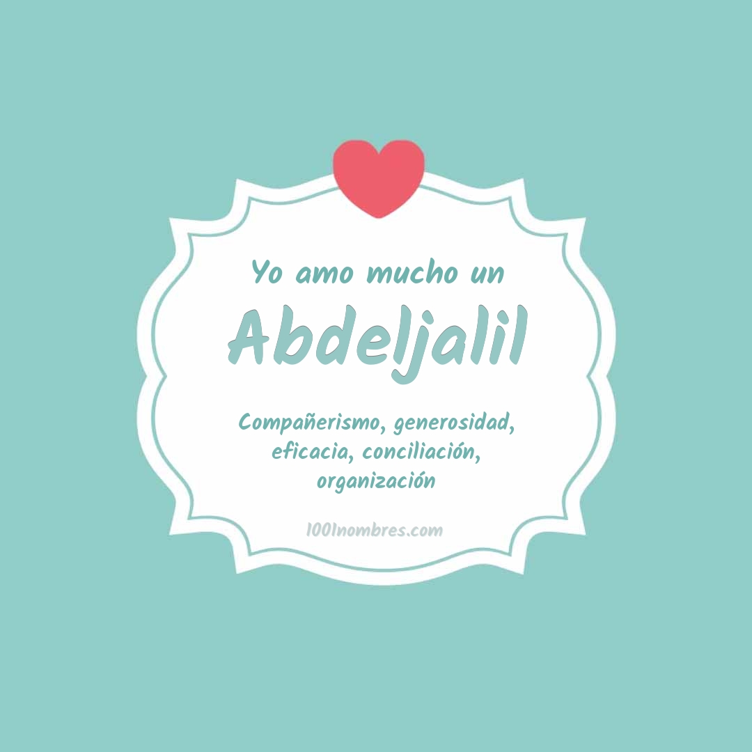 Yo amo mucho Abdeljalil Yo amo mucho Abdeljalil