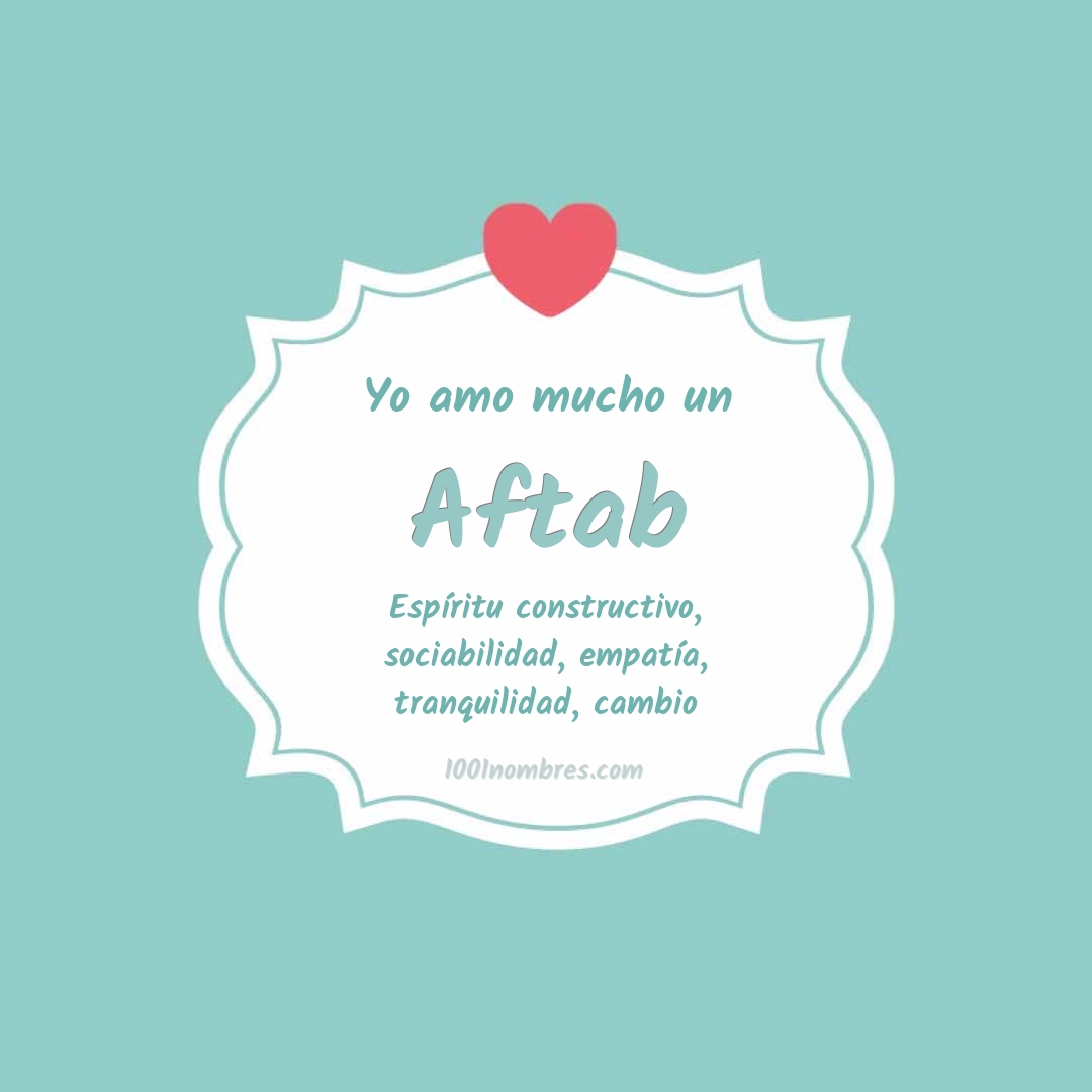 Yo amo mucho Aftab