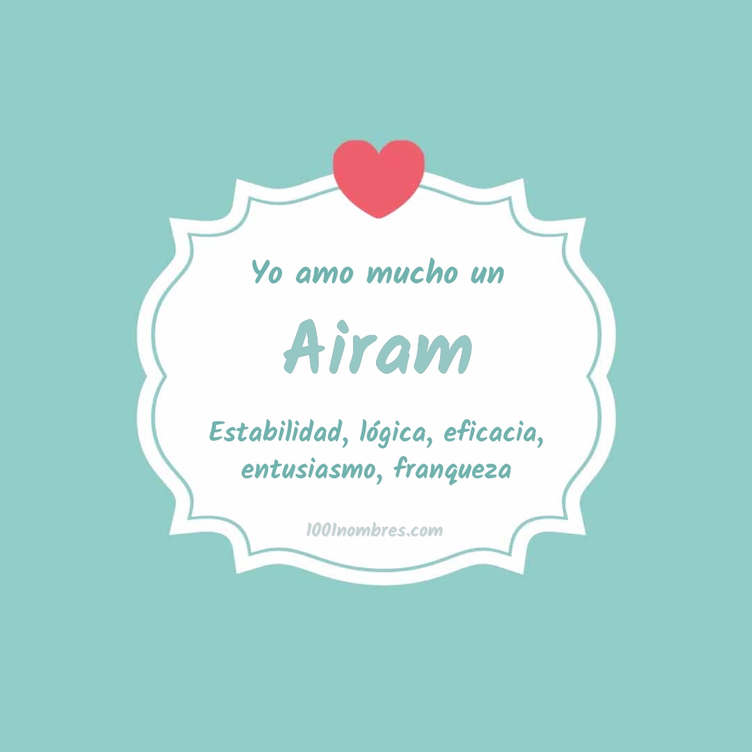 Yo amo mucho Airam