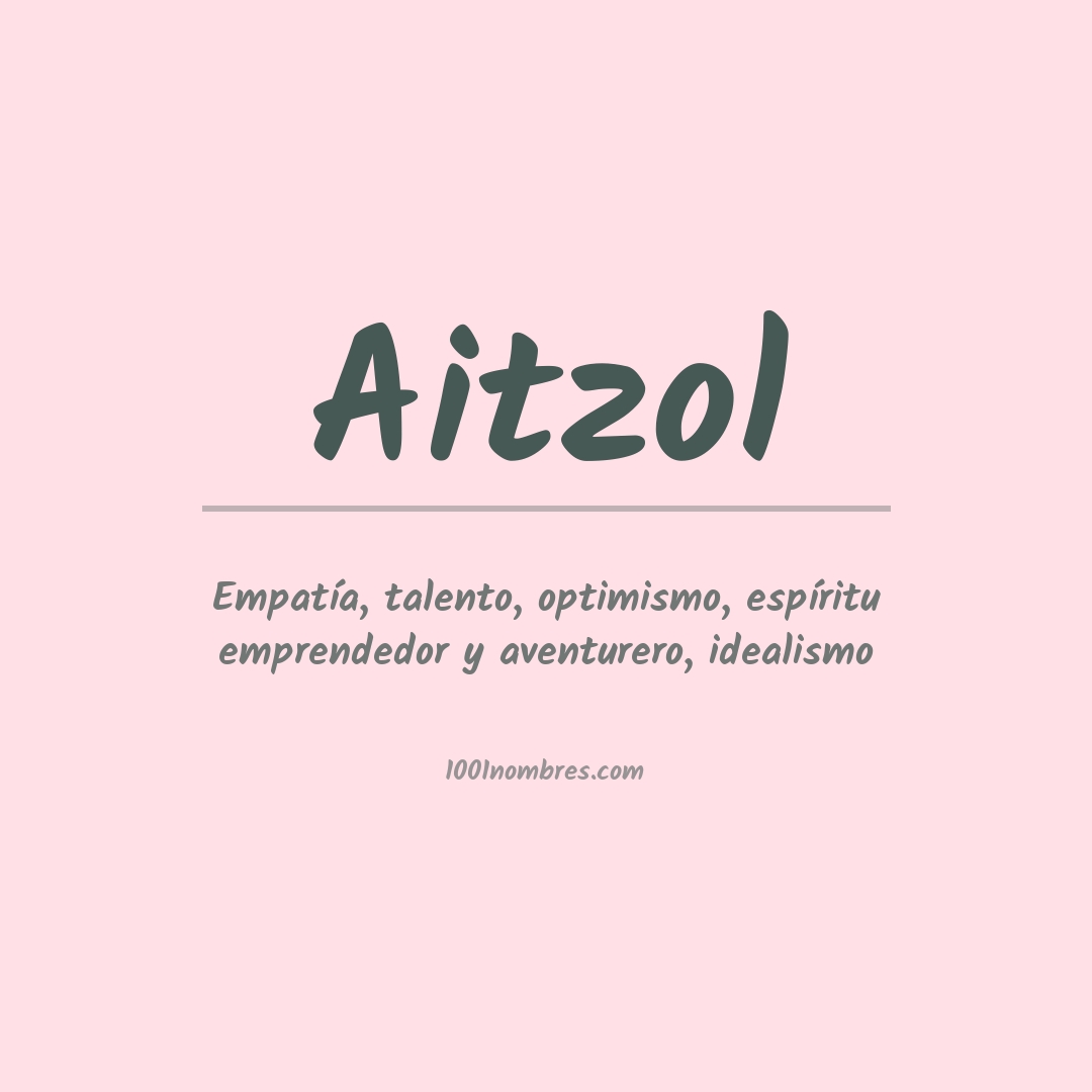Significado del nombre Aitzol