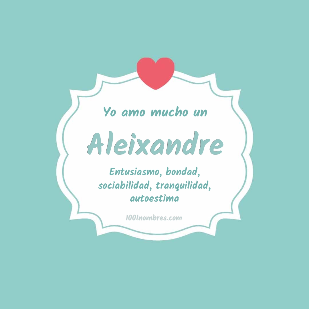 Yo amo mucho Aleixandre