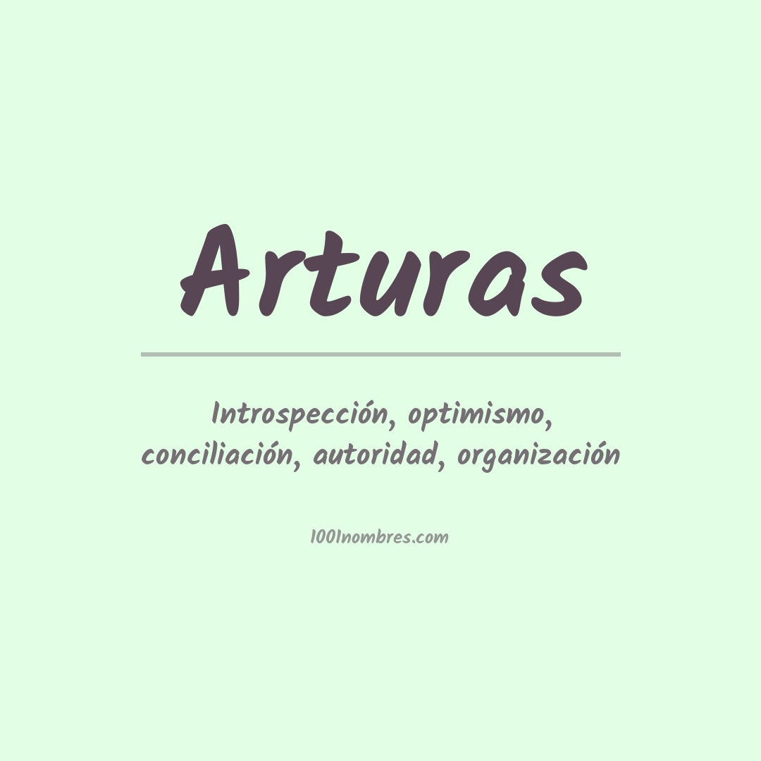 Significado del nombre Arturas