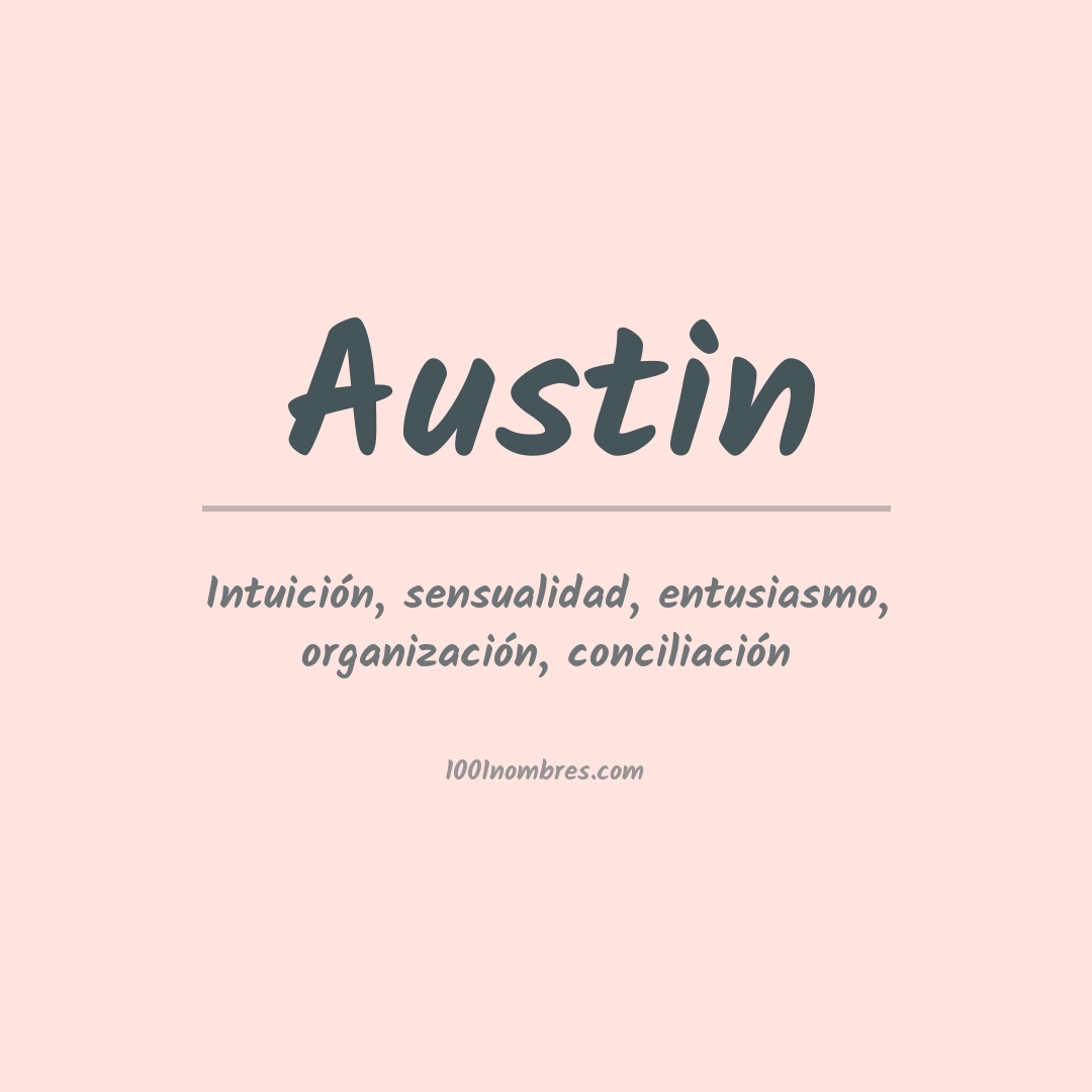 Significado del nombre Austin