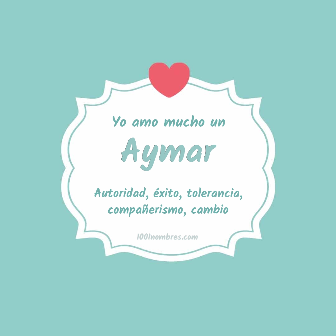 Yo amo mucho Aymar