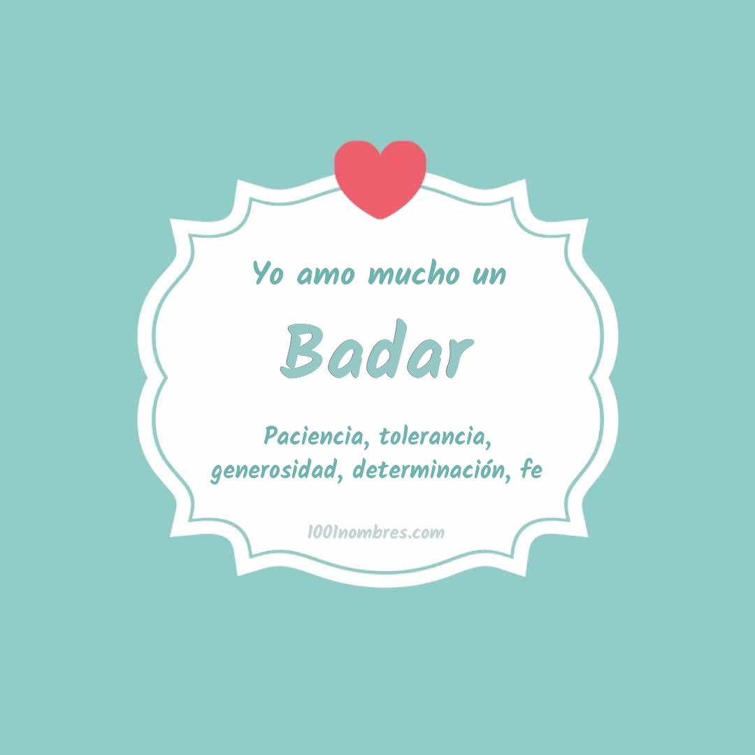 Yo amo mucho Badar Yo amo mucho Badar