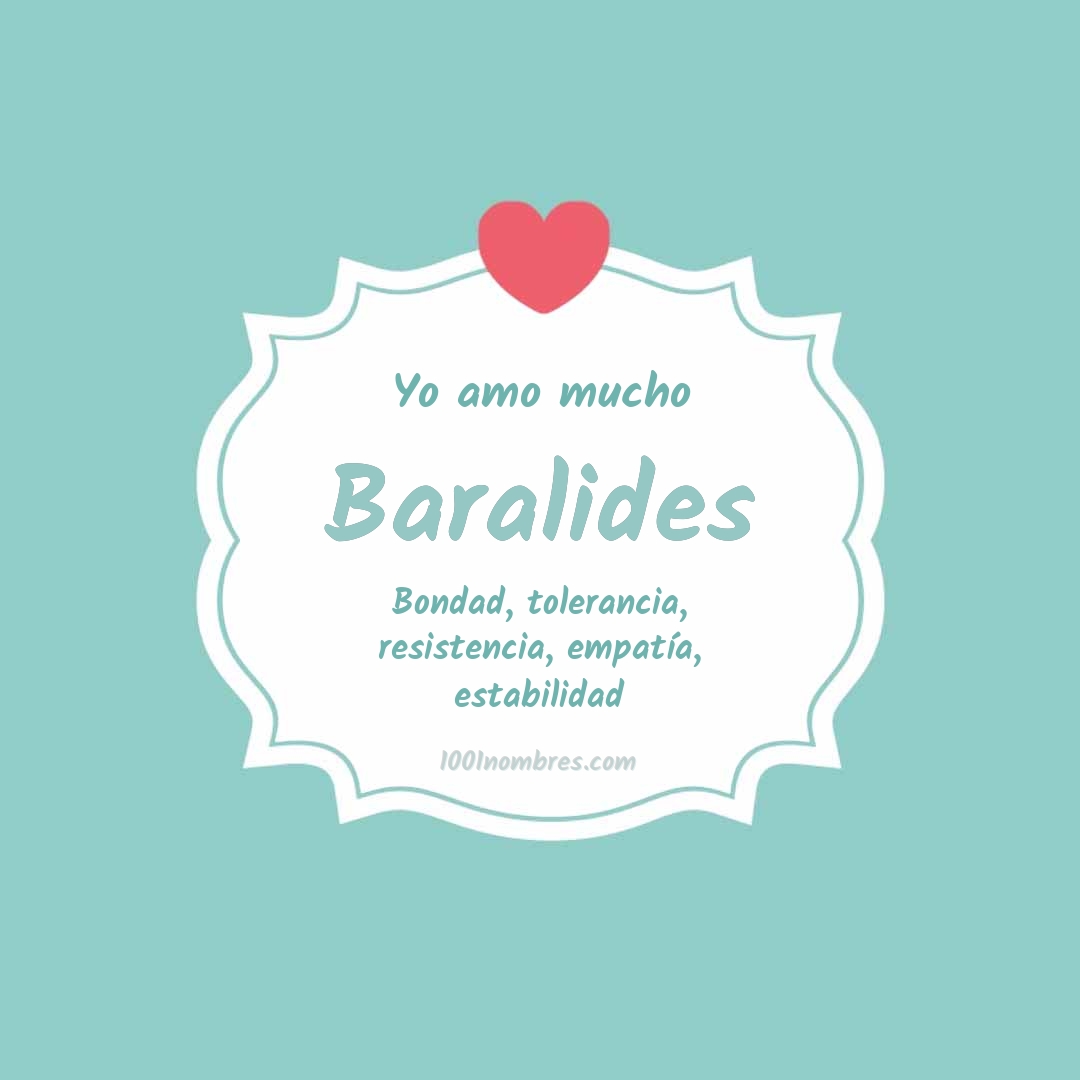 Yo amo mucho Baralides Yo amo mucho Baralides