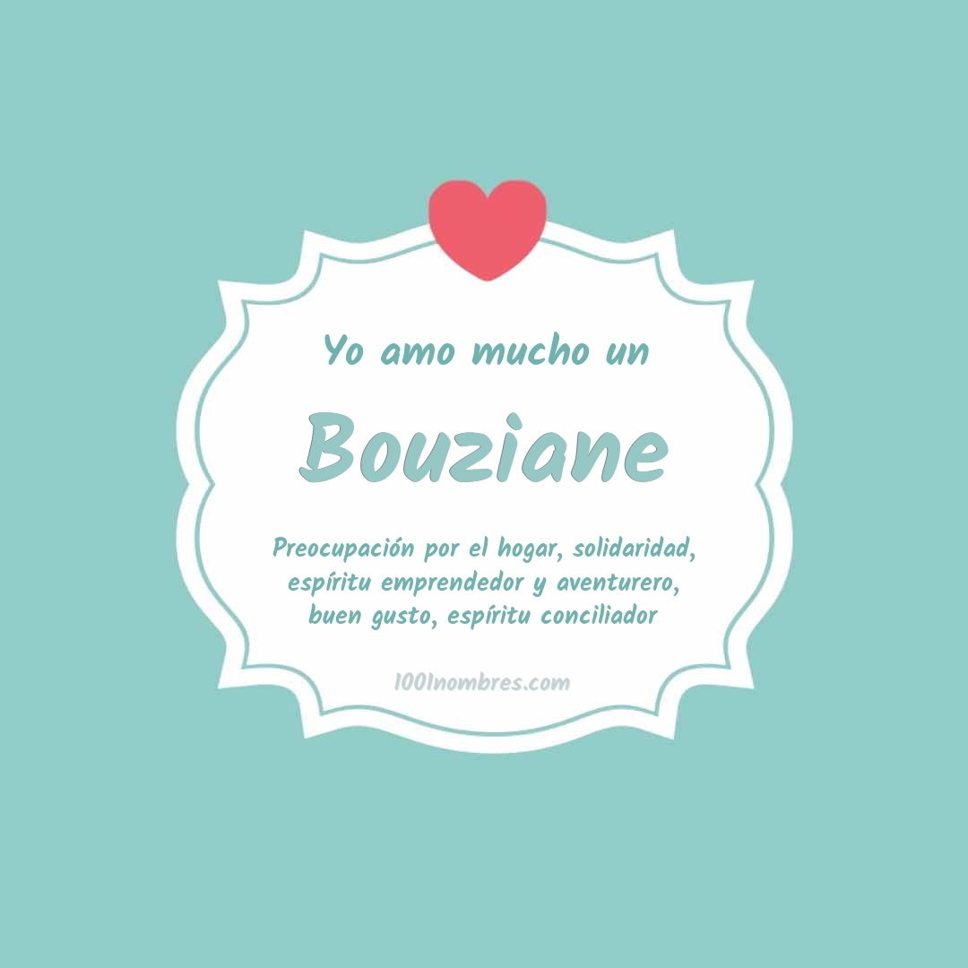 Yo amo mucho Bouziane Yo amo mucho Bouziane