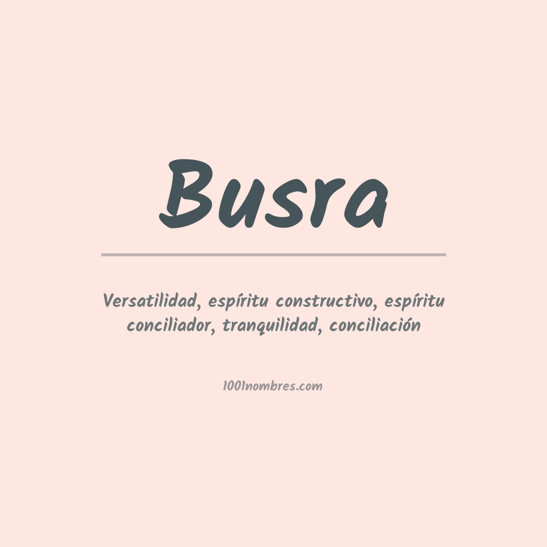 Significado del nombre Busra Significado del nombre Busra