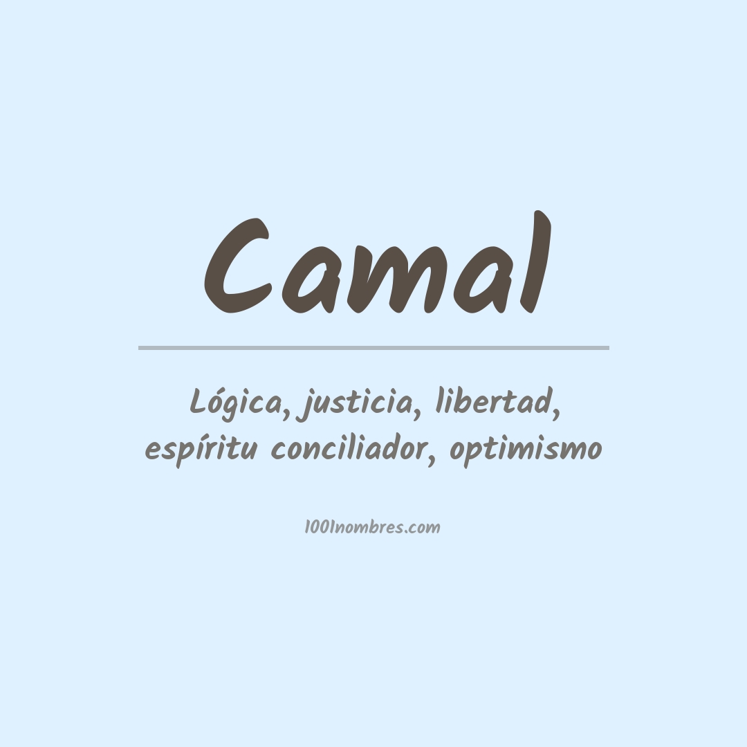 Significado del nombre Camal