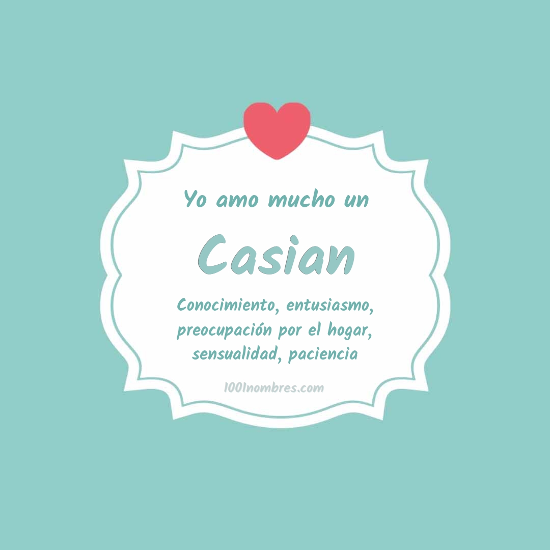 Yo amo mucho Casian Yo amo mucho Casian