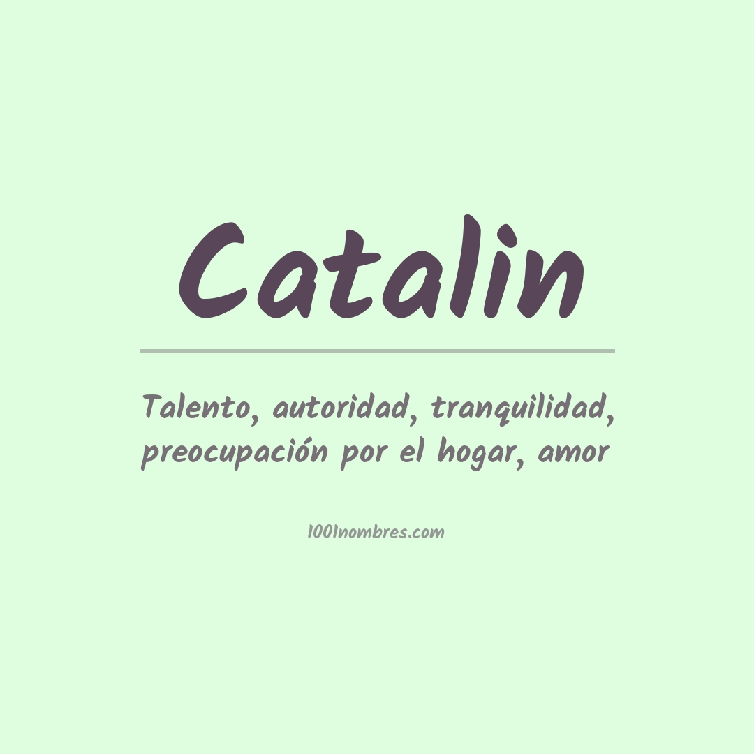 Significado del nombre Catalin Significado del nombre Catalin