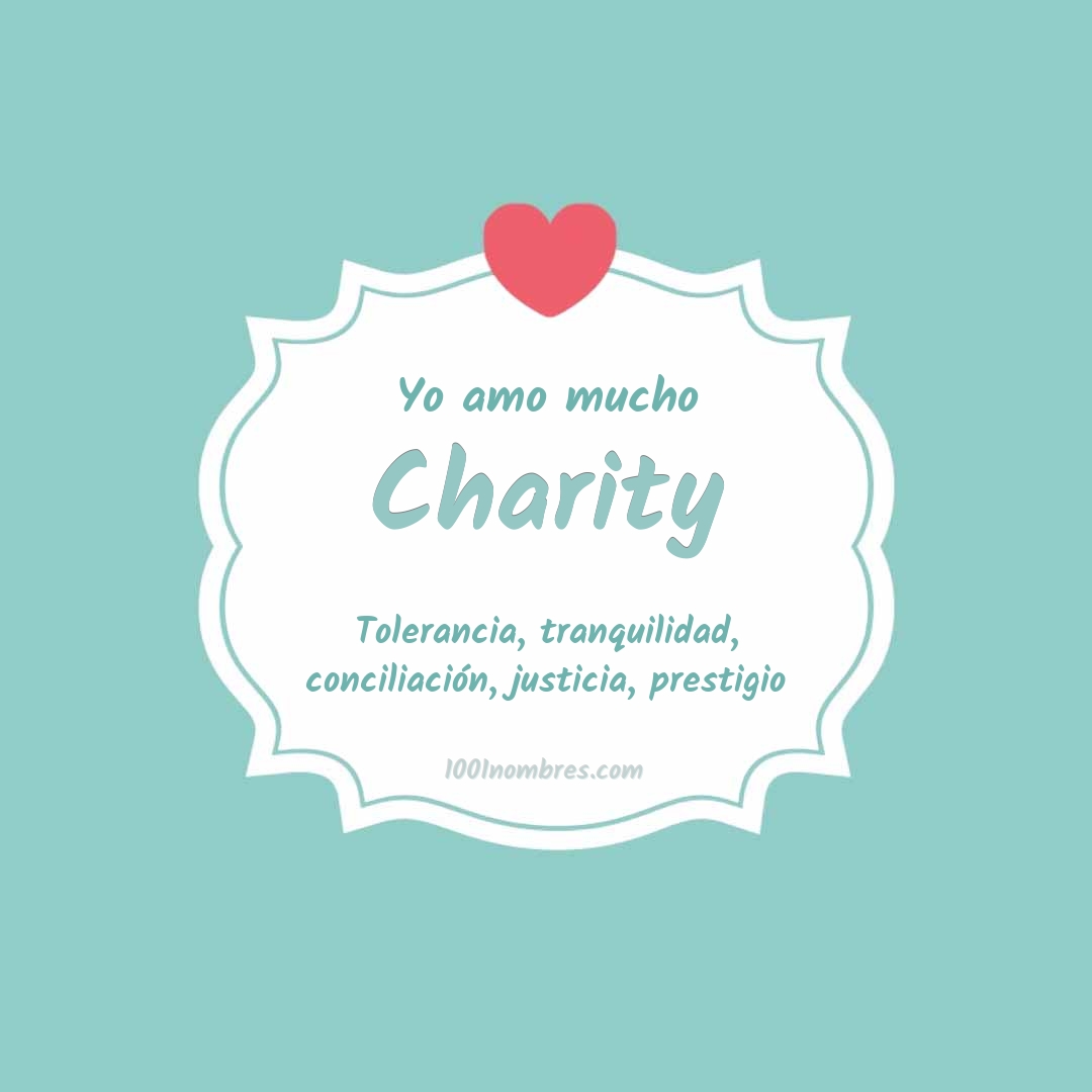 Yo amo mucho Charity