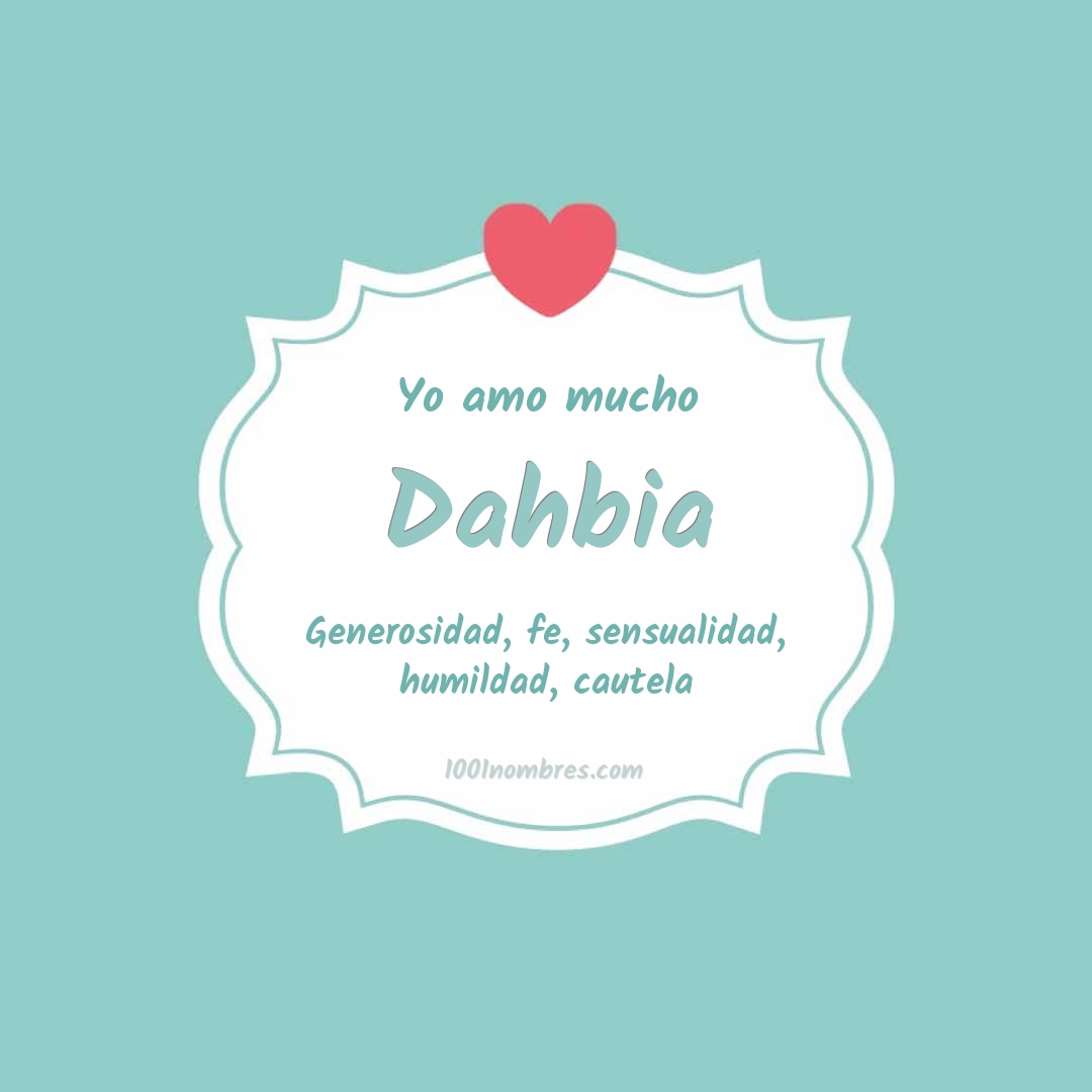 Yo amo mucho Dahbia Yo amo mucho Dahbia
