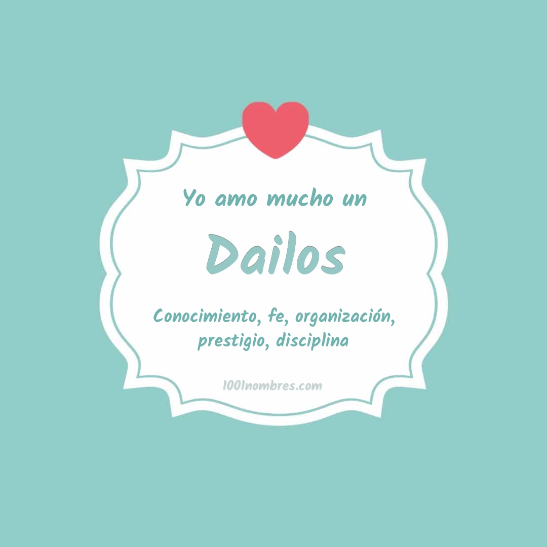 Yo amo mucho Dailos Yo amo mucho Dailos
