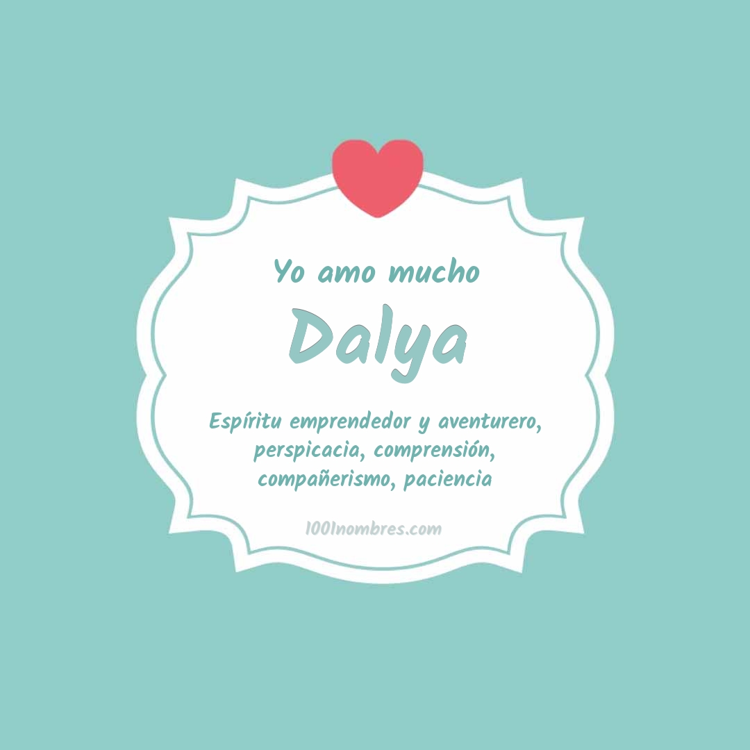 Yo amo mucho Dalya Yo amo mucho Dalya