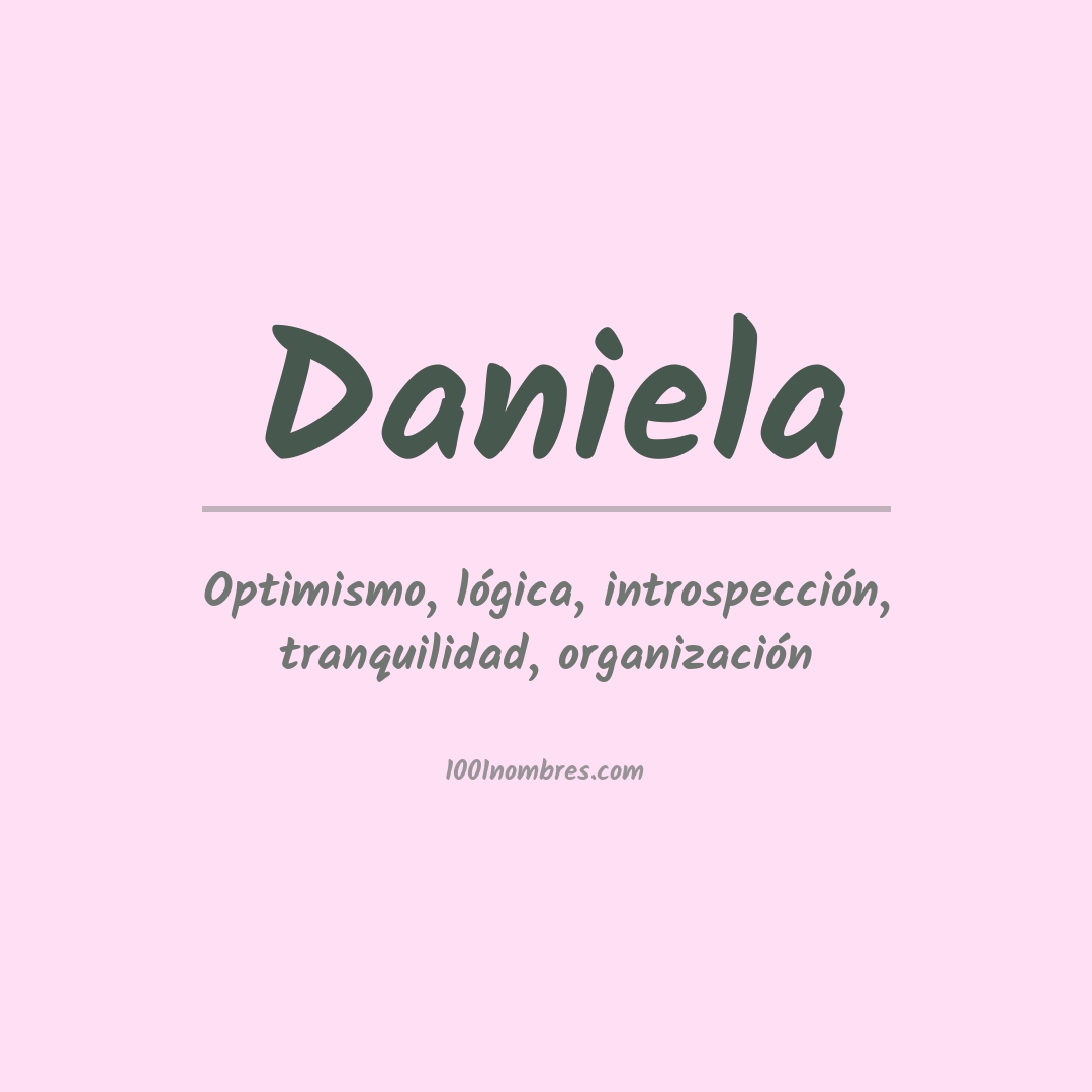 Significado del nombre Daniela