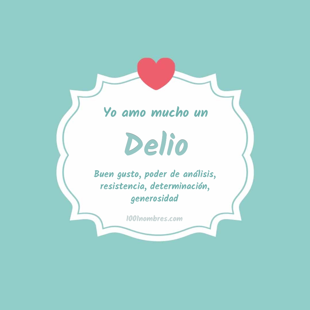 Yo amo mucho Delio Yo amo mucho Delio