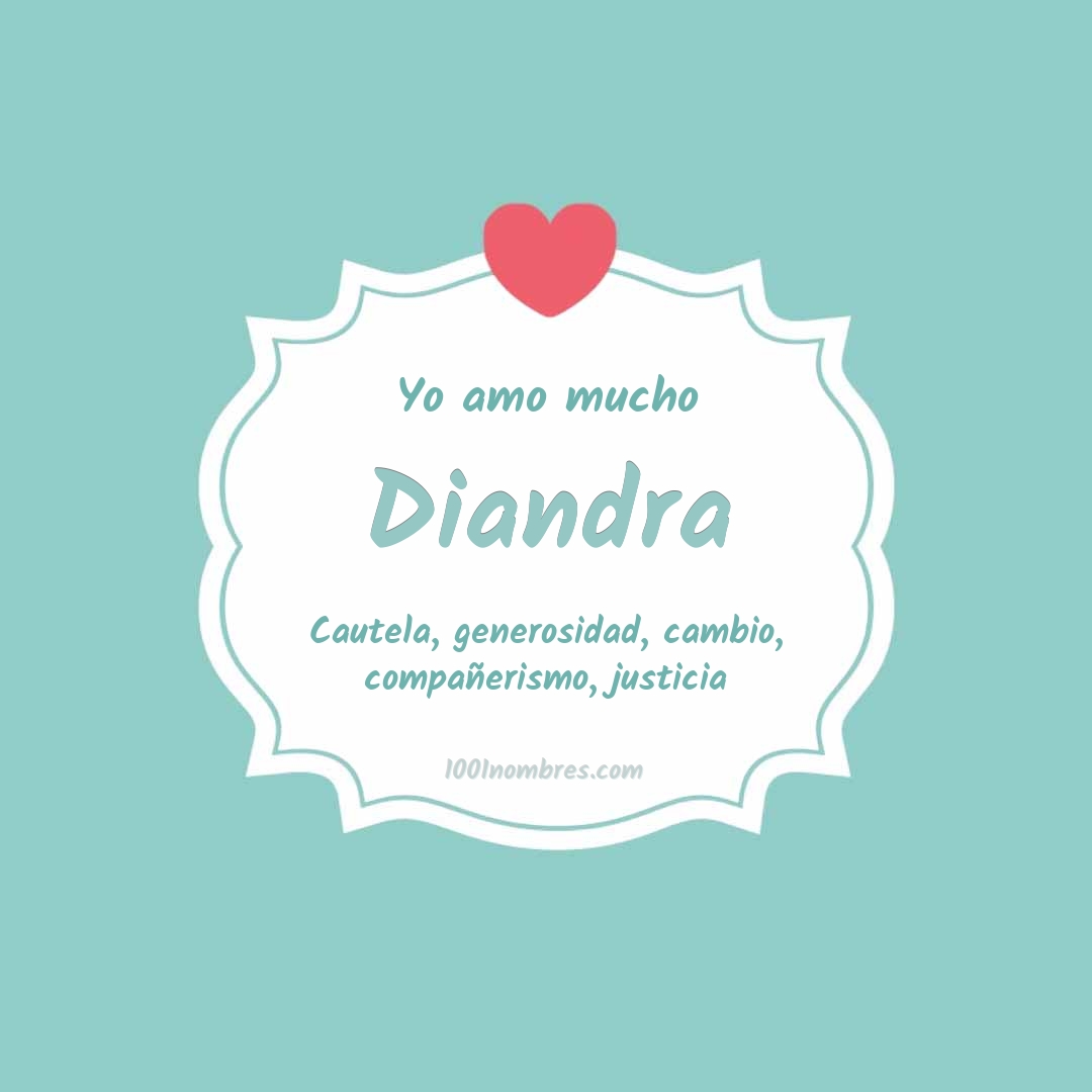 Yo amo mucho Diandra Yo amo mucho Diandra