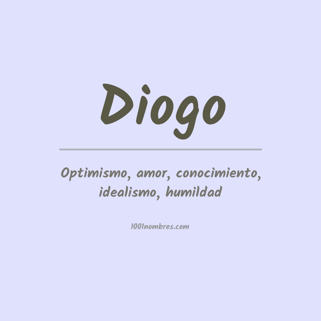 Significado del nombre Diogo
