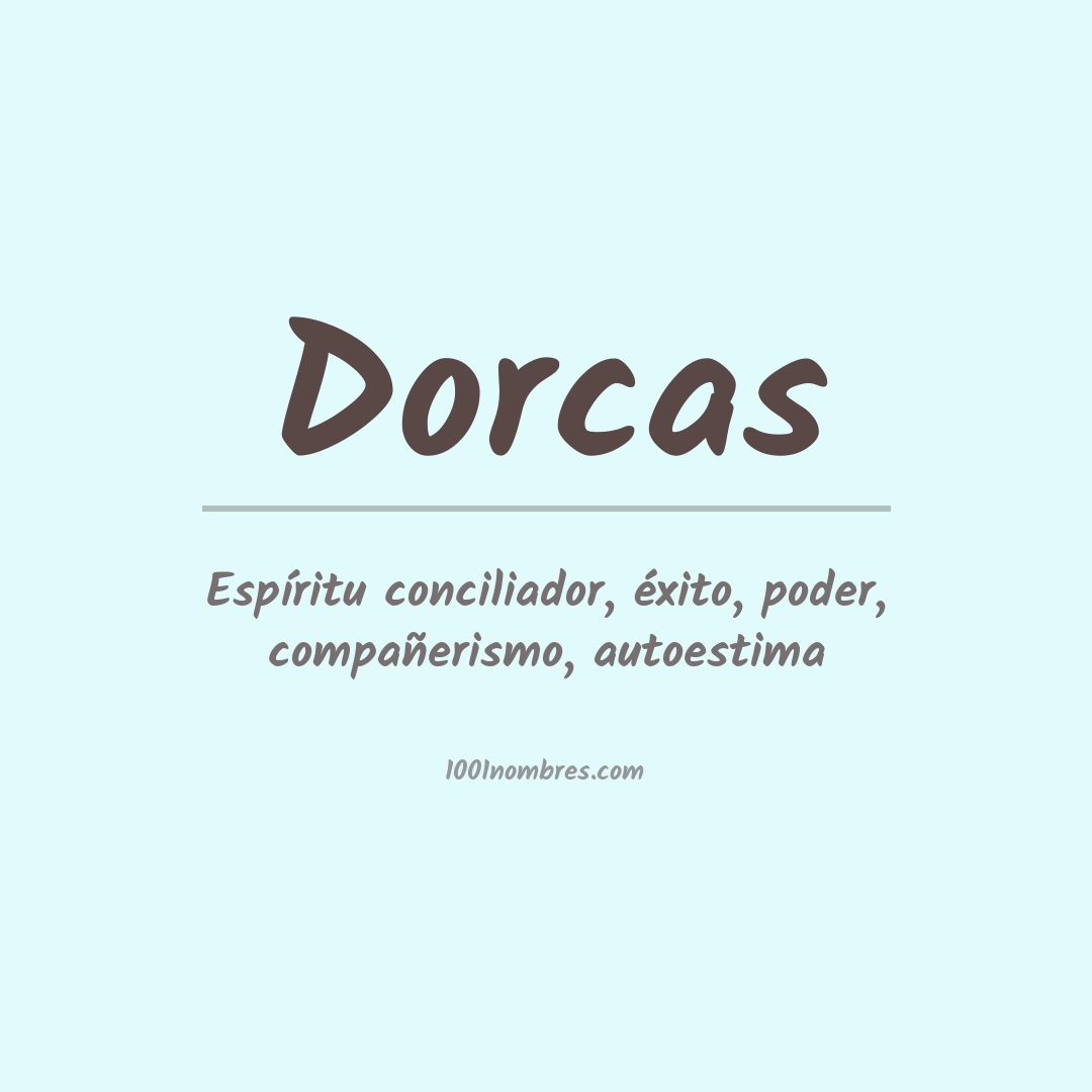 Significado del nombre Dorcas