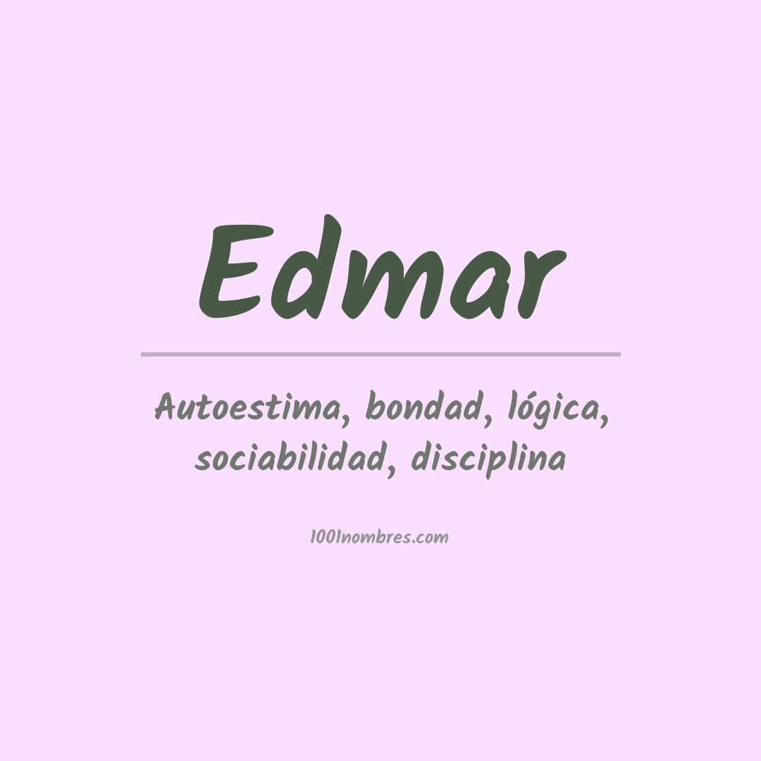 Significado del nombre Edmar