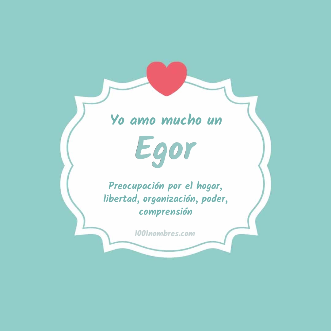 Yo amo mucho Egor Yo amo mucho Egor