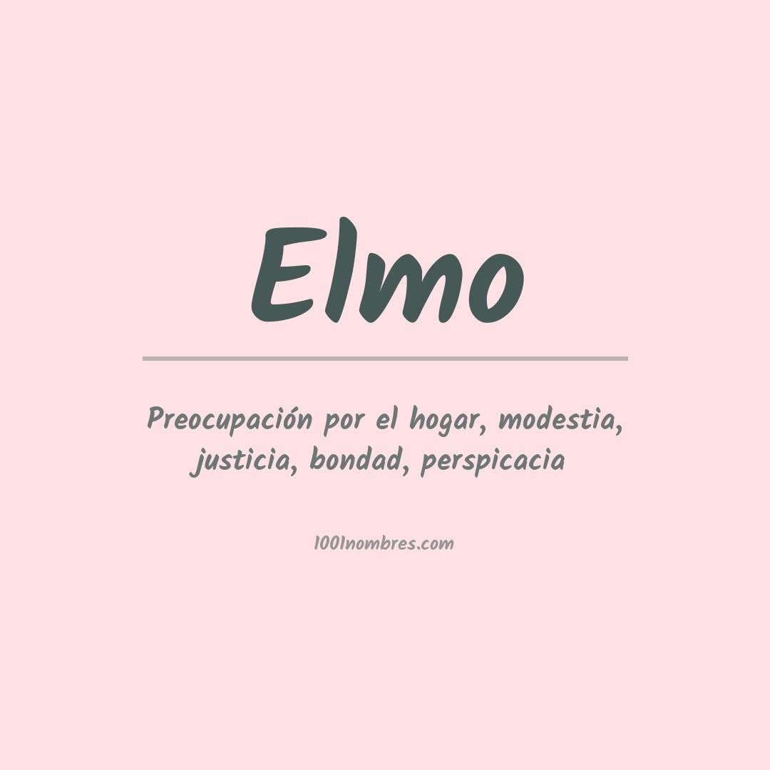 Significado del nombre Elmo