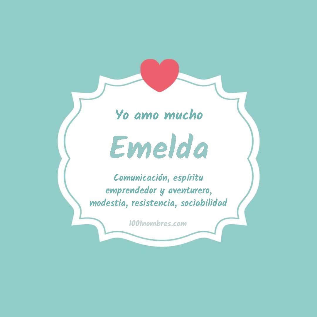 Yo amo mucho Emelda Yo amo mucho Emelda