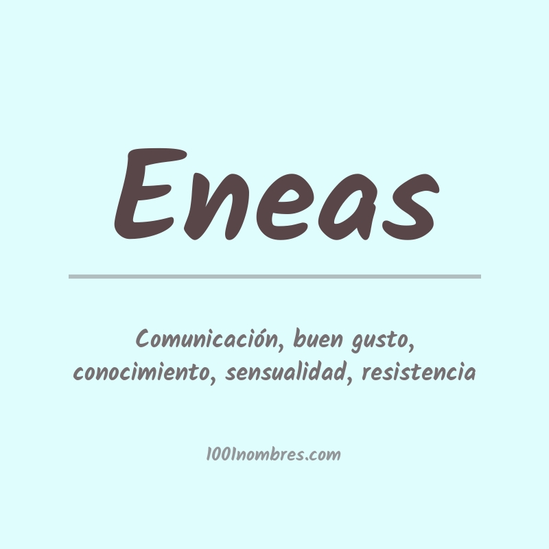 Significado del nombre Eneas