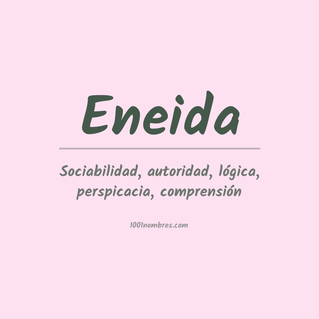 Significado del nombre Eneida