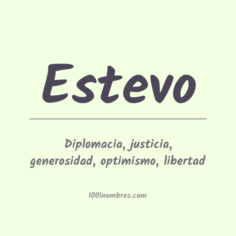 Significado del nombre Estevo