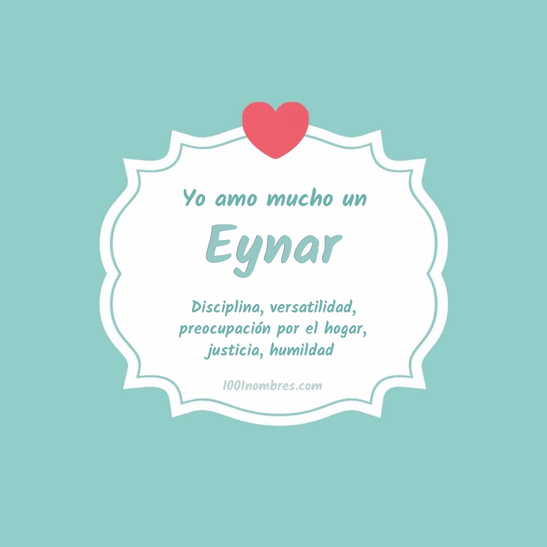 Yo amo mucho Eynar