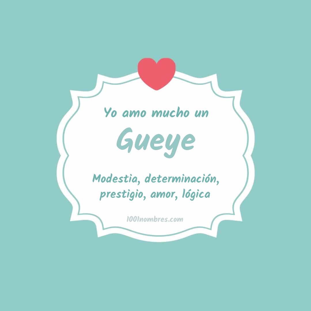 Yo amo mucho Gueye Yo amo mucho Gueye