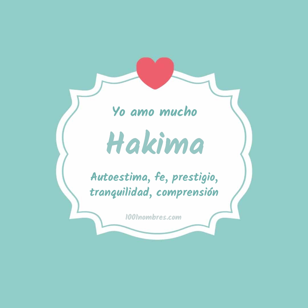 Yo amo mucho Hakima Yo amo mucho Hakima
