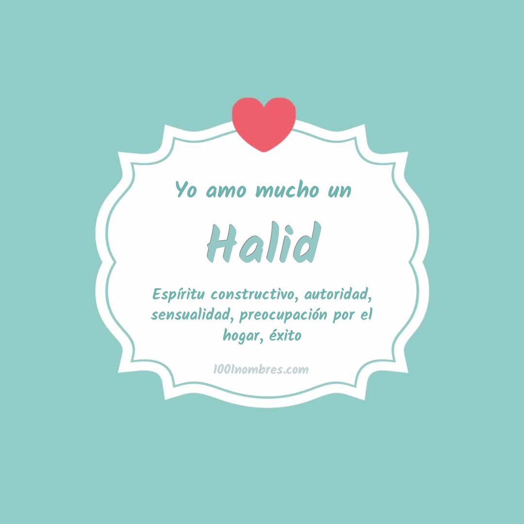 Yo amo mucho Halid Yo amo mucho Halid