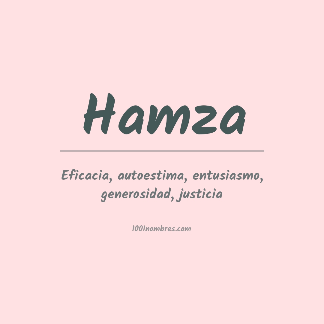 Significado del nombre Hamza