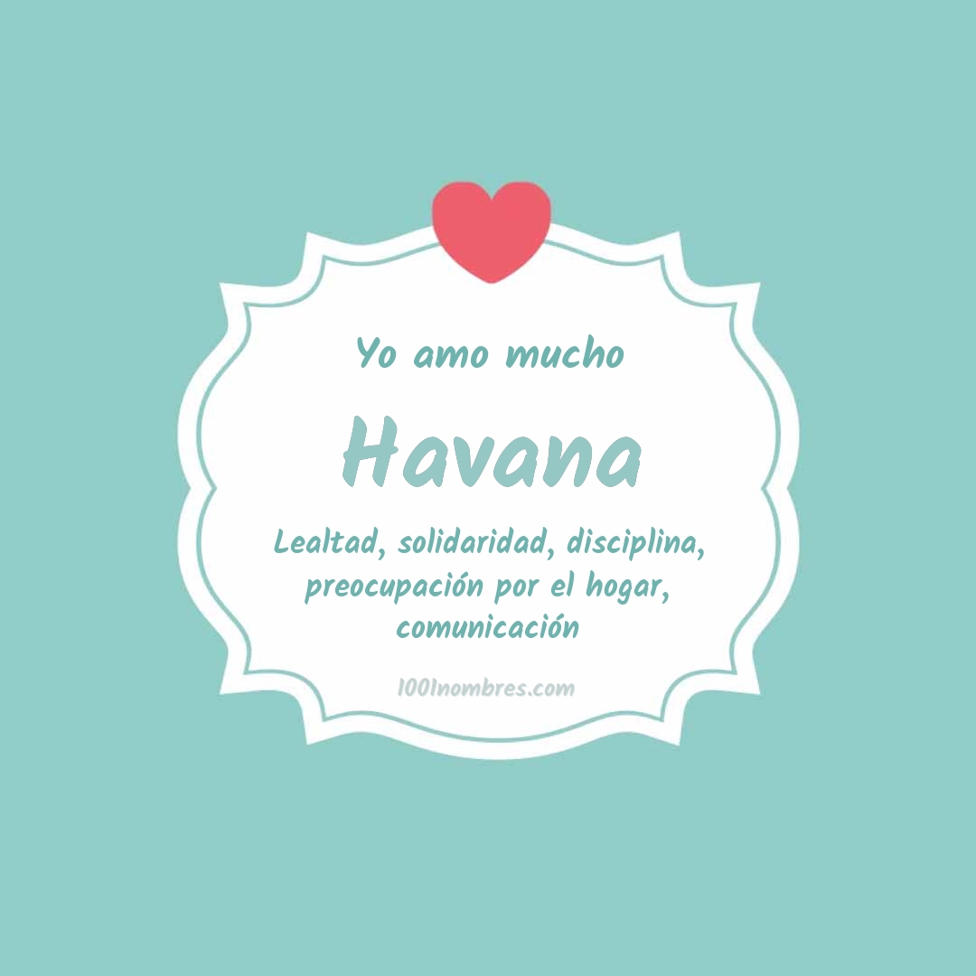 Yo amo mucho Havana Yo amo mucho Havana
