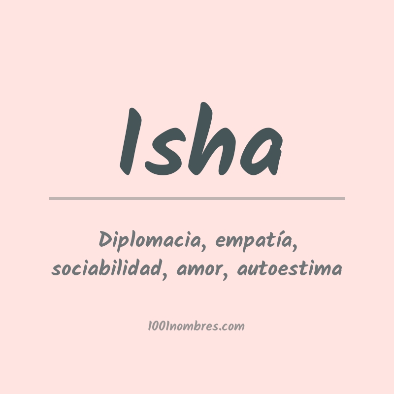 Significado del nombre Isha