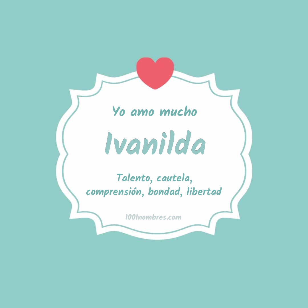 Yo amo mucho Ivanilda Yo amo mucho Ivanilda