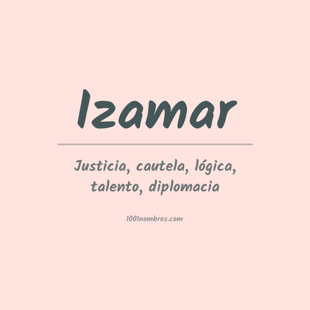 Significado del nombre Izamar