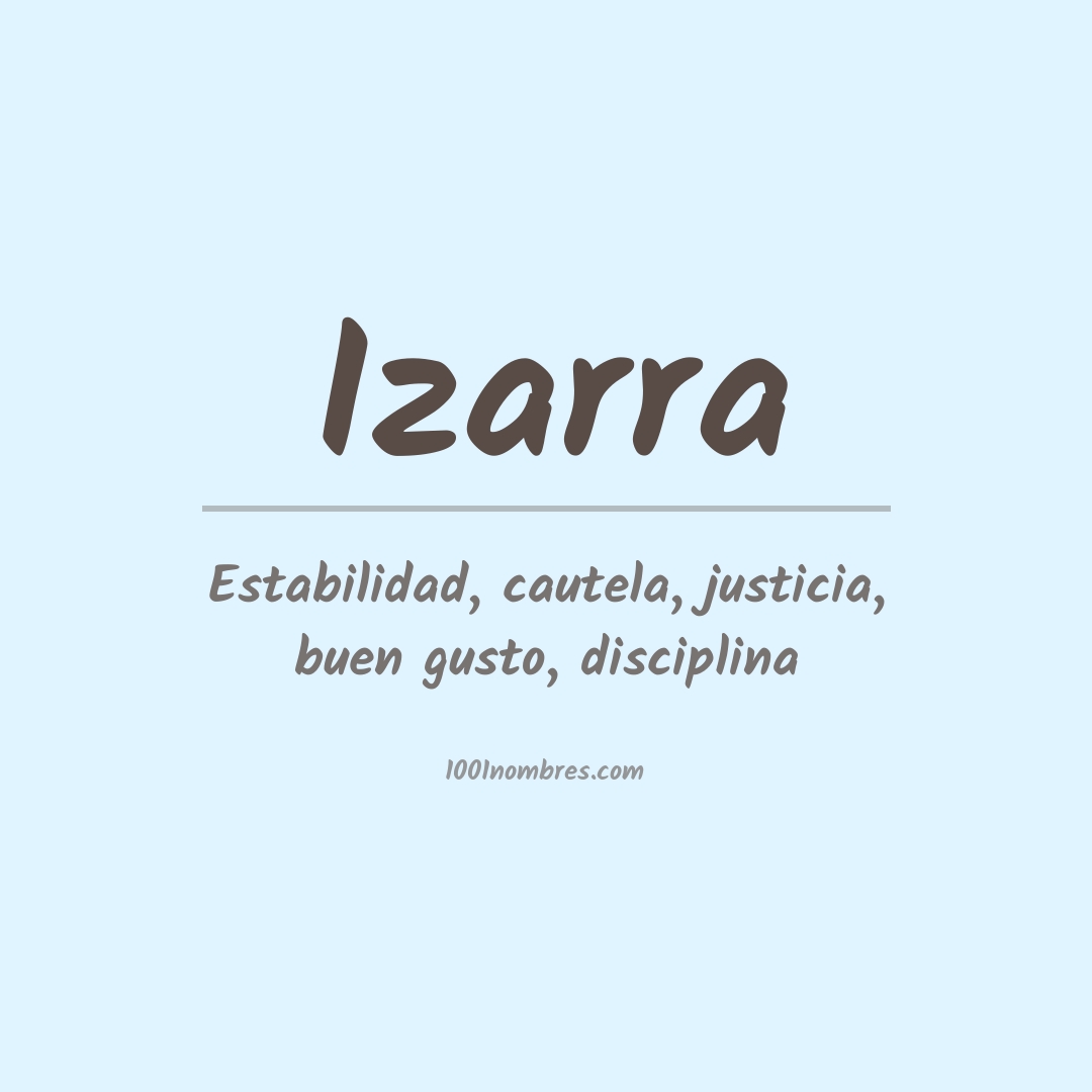 Significado del nombre Izarra Significado del nombre Izarra