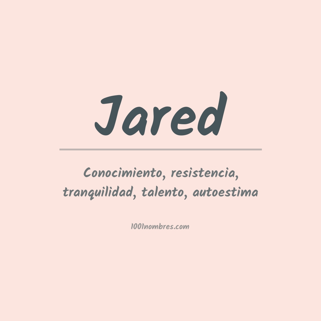 Significado del nombre Jared