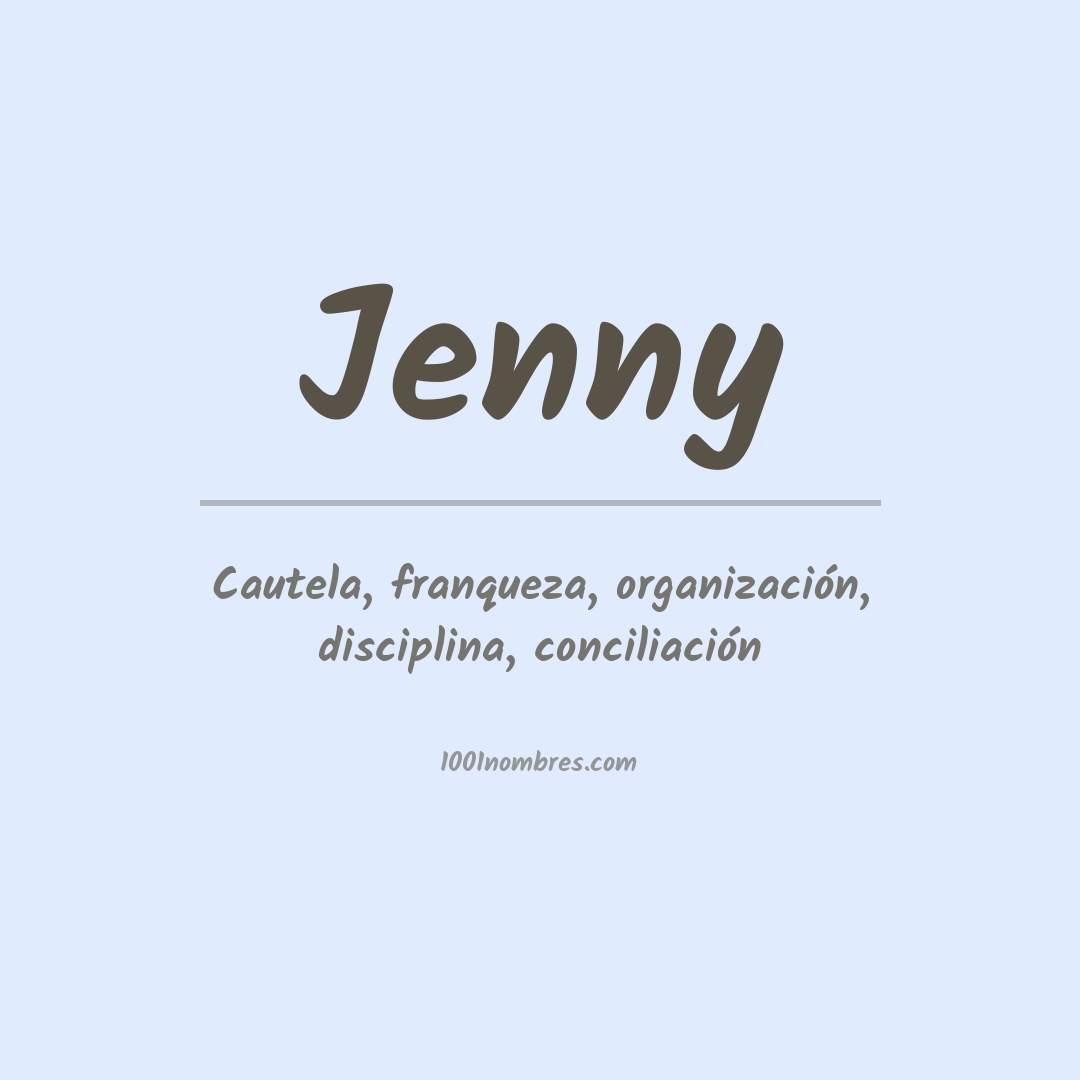 Significado Del Nombre Jenny