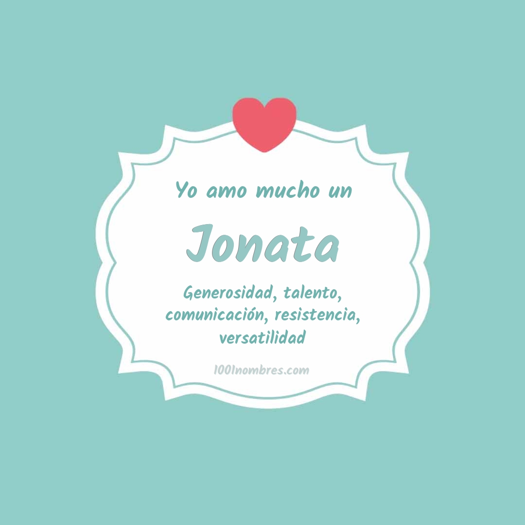 Yo amo mucho Jonata Yo amo mucho Jonata