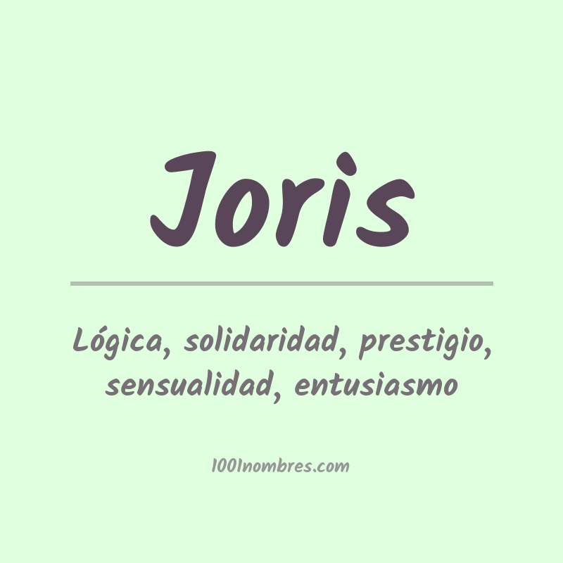 Significado del nombre Joris Significado del nombre Joris