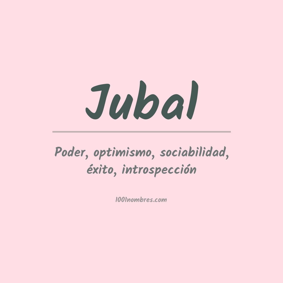 Significado del nombre Jubal