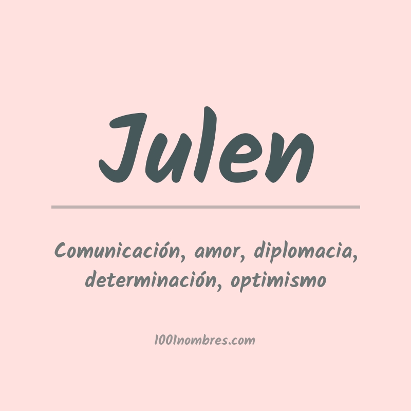 Significado del nombre Julen Significado del nombre Julen
