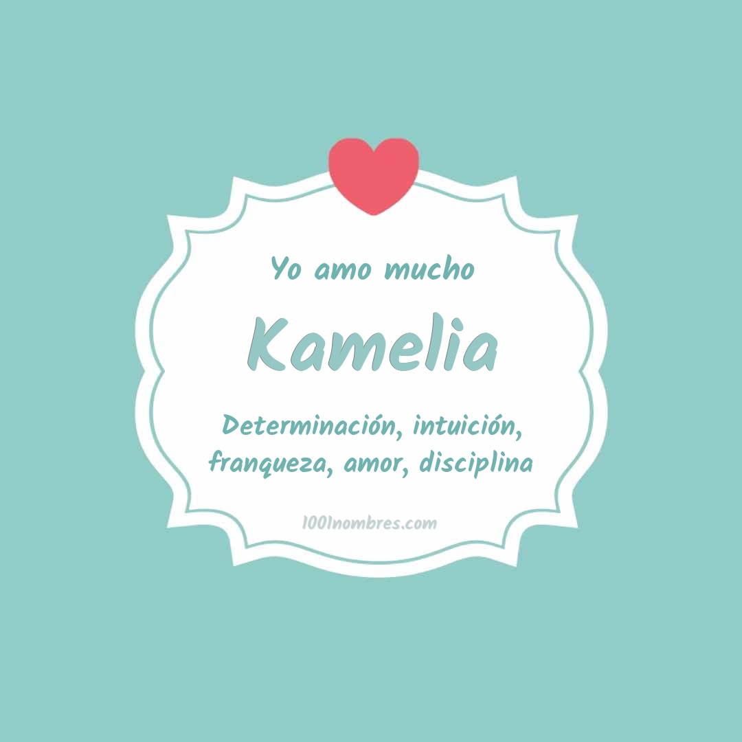 Yo amo mucho Kamelia Yo amo mucho Kamelia