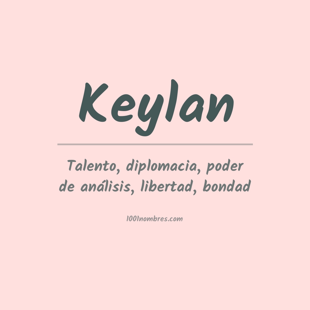 Significado del nombre Keylan Significado del nombre Keylan