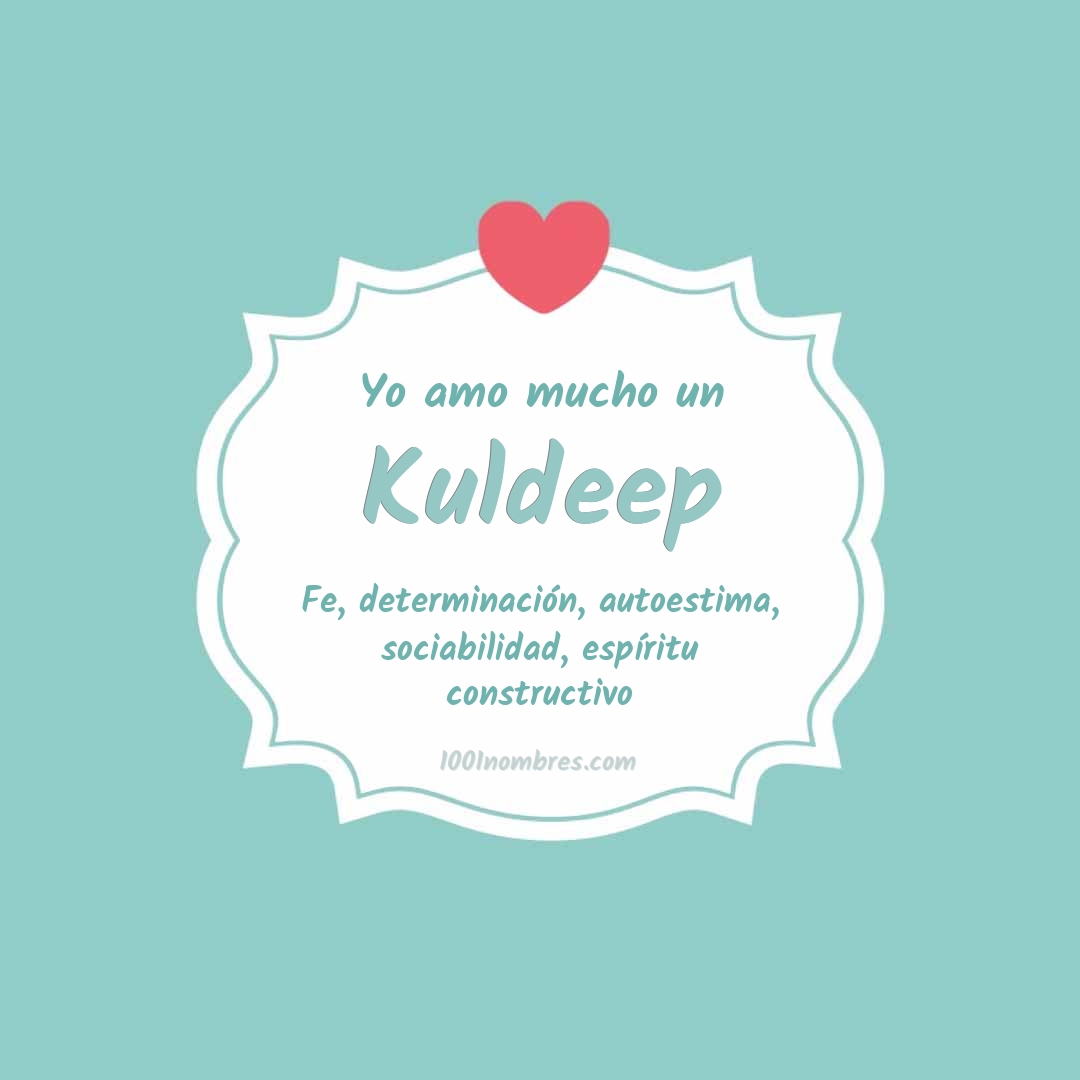 Yo amo mucho Kuldeep